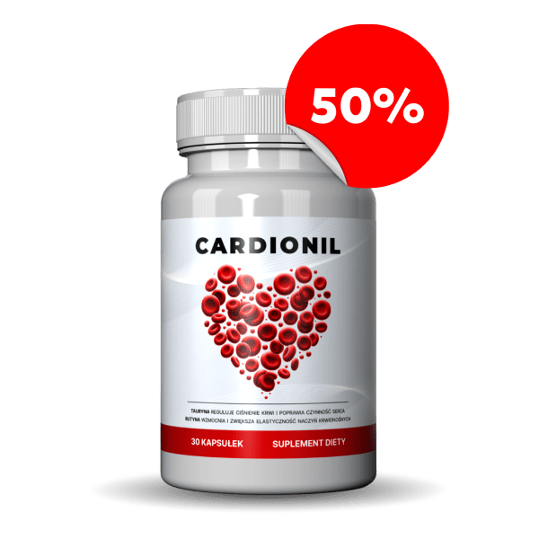 Cardionil – kapsułki z tauryną, głogiem i rutyną