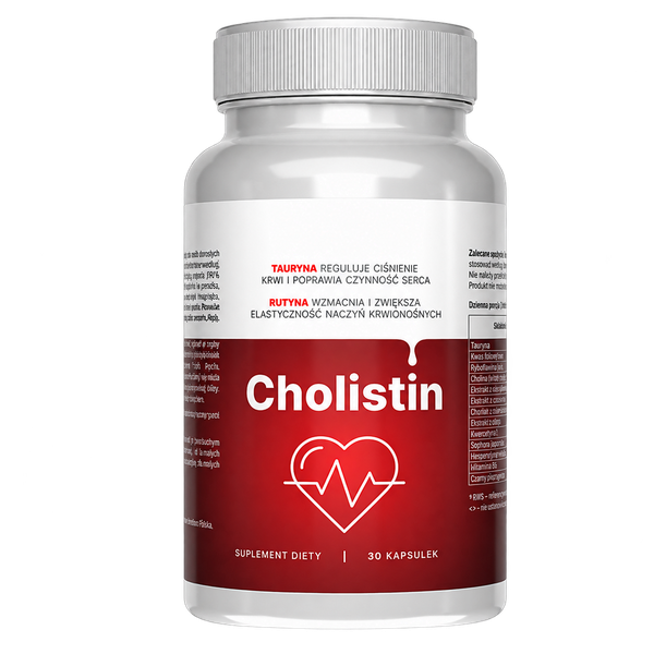 Cholistin – kapsułki wspierające serce i naczynia