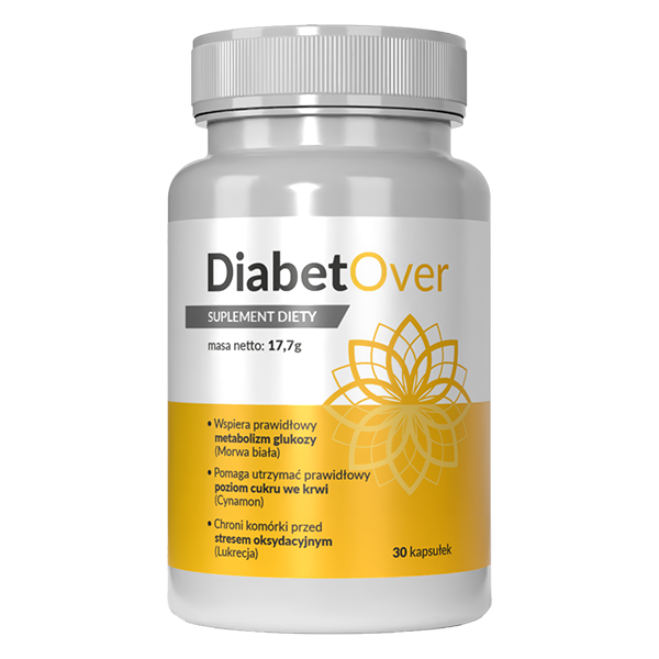 DiabetOver – produkt w kapsułkach z roślinną formułą