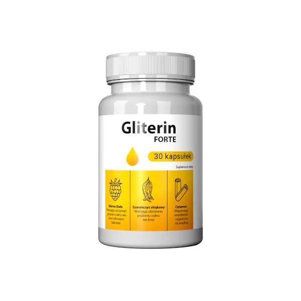 Gliterin Forte – kapsułki wspierające metabolizm glukozy