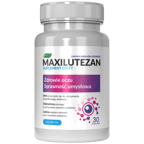 Maxilutezan – kapsułki wspierające wzrok