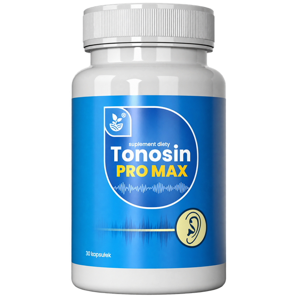 Tonosin Pro Max – kapsułki wspierające komfort słyszenia