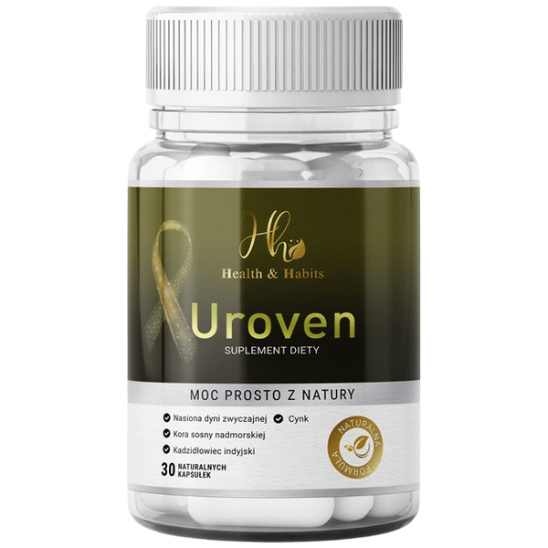 Uroven – suplement diety w kapsułkach dla mężczyzn